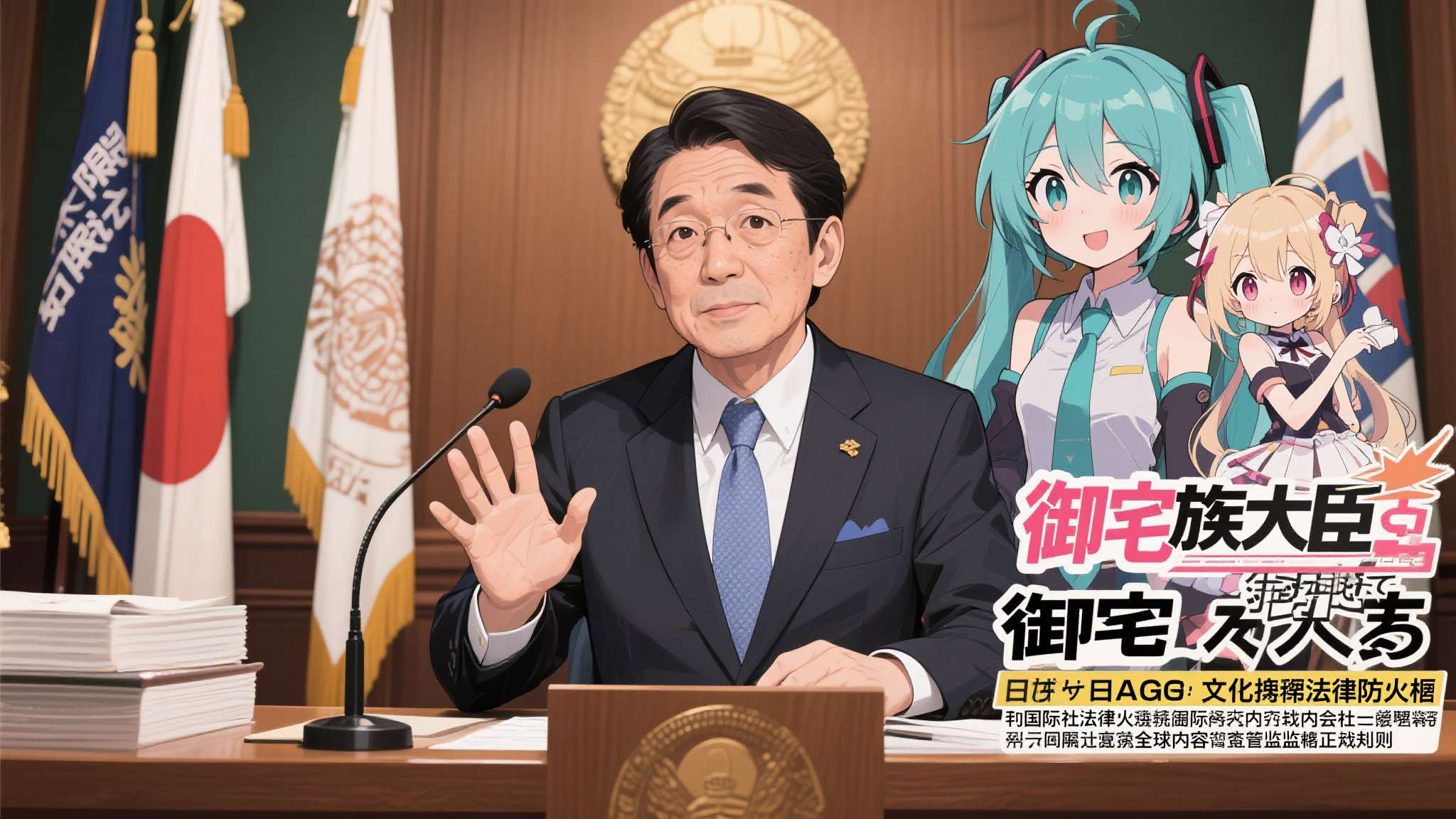 日本御宅族 当大多数政客还在为如何限制二次元内容争论不休时,日本一位被媒体戏称为"御宅族大臣